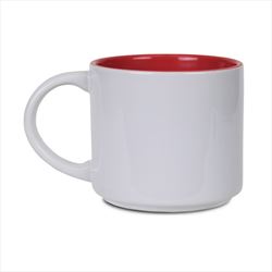 White with Red